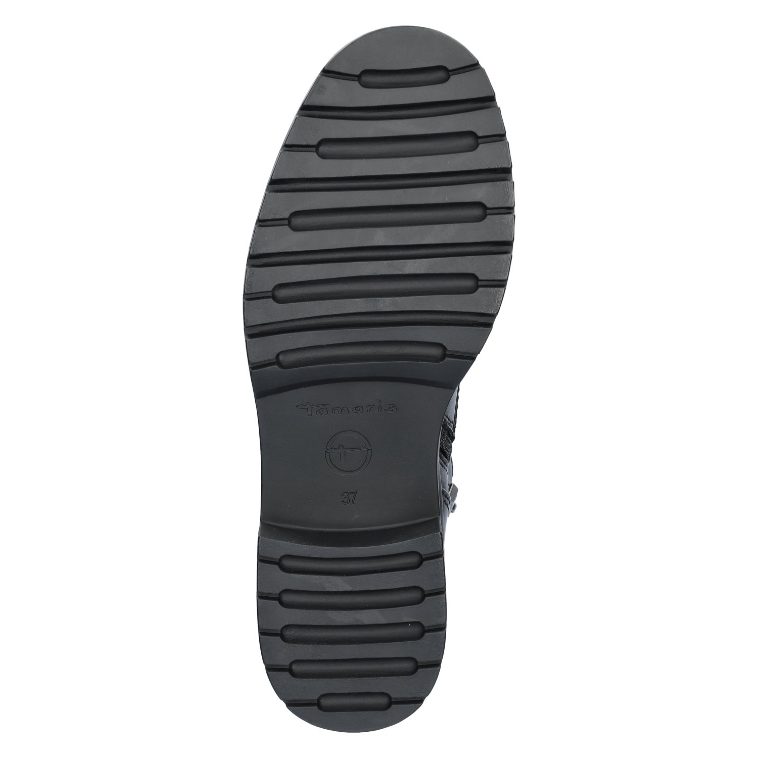 dames veterboots Tamaris Zwart
