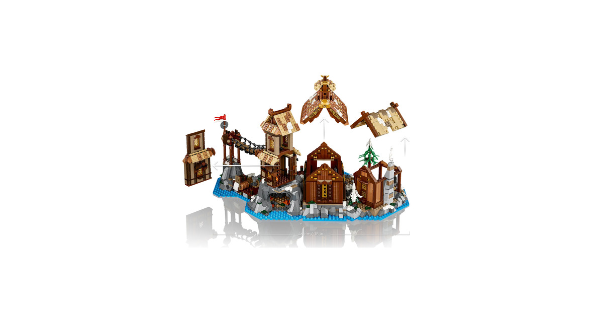 LEGOIdeas - Vikingdorp Constructiespeelgoed  (21343)