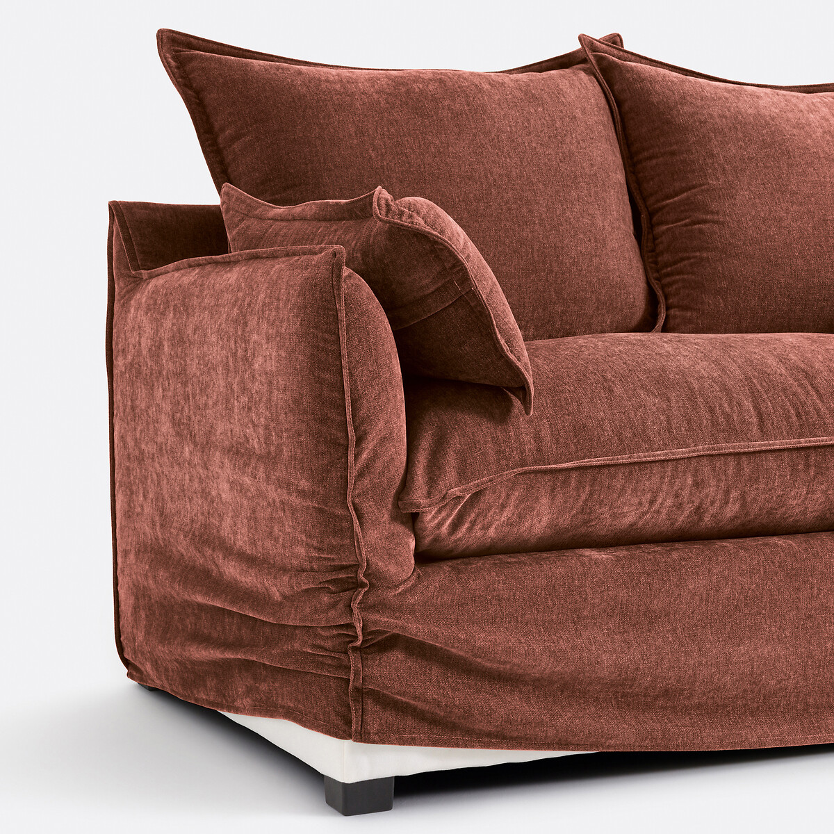 LA REDOUTE INTERIEURS<br>Sleapbank H14 cm, mistura de poliéster, Odna