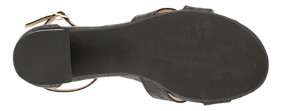 B&CO Damesandal med hæl Sort 4213103510