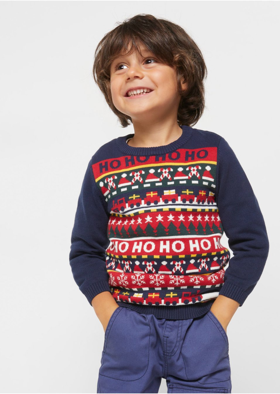 Kinderen kersttrui