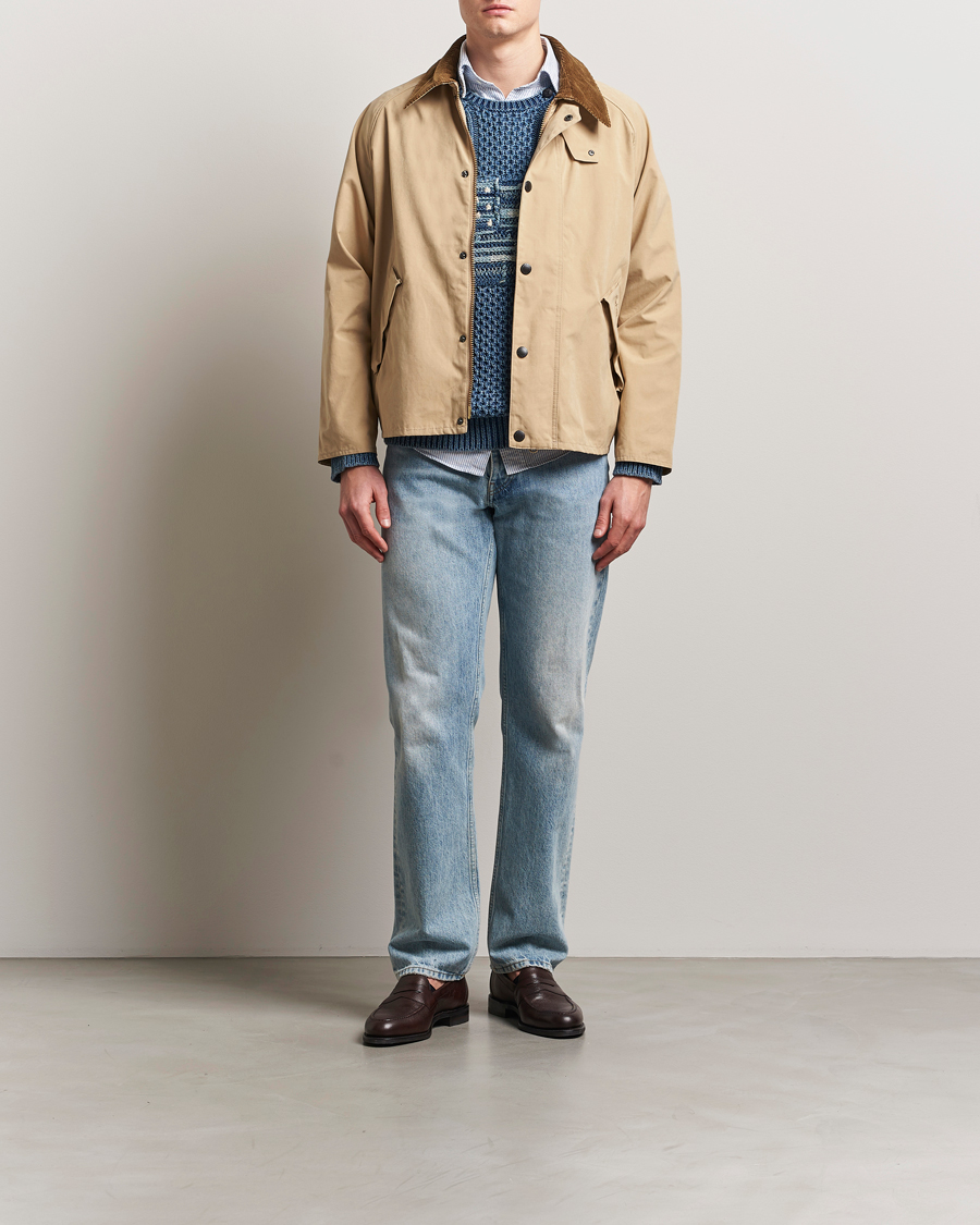 Barbour Heritage Oversize Transporter Casual Jacket Stone
