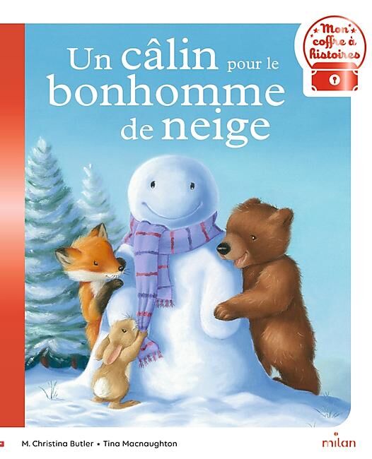 MILAN - UN CALIN POUR LE BONHOMME DE NEIGE