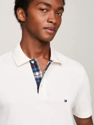 Check Placket Regular Fit Polo