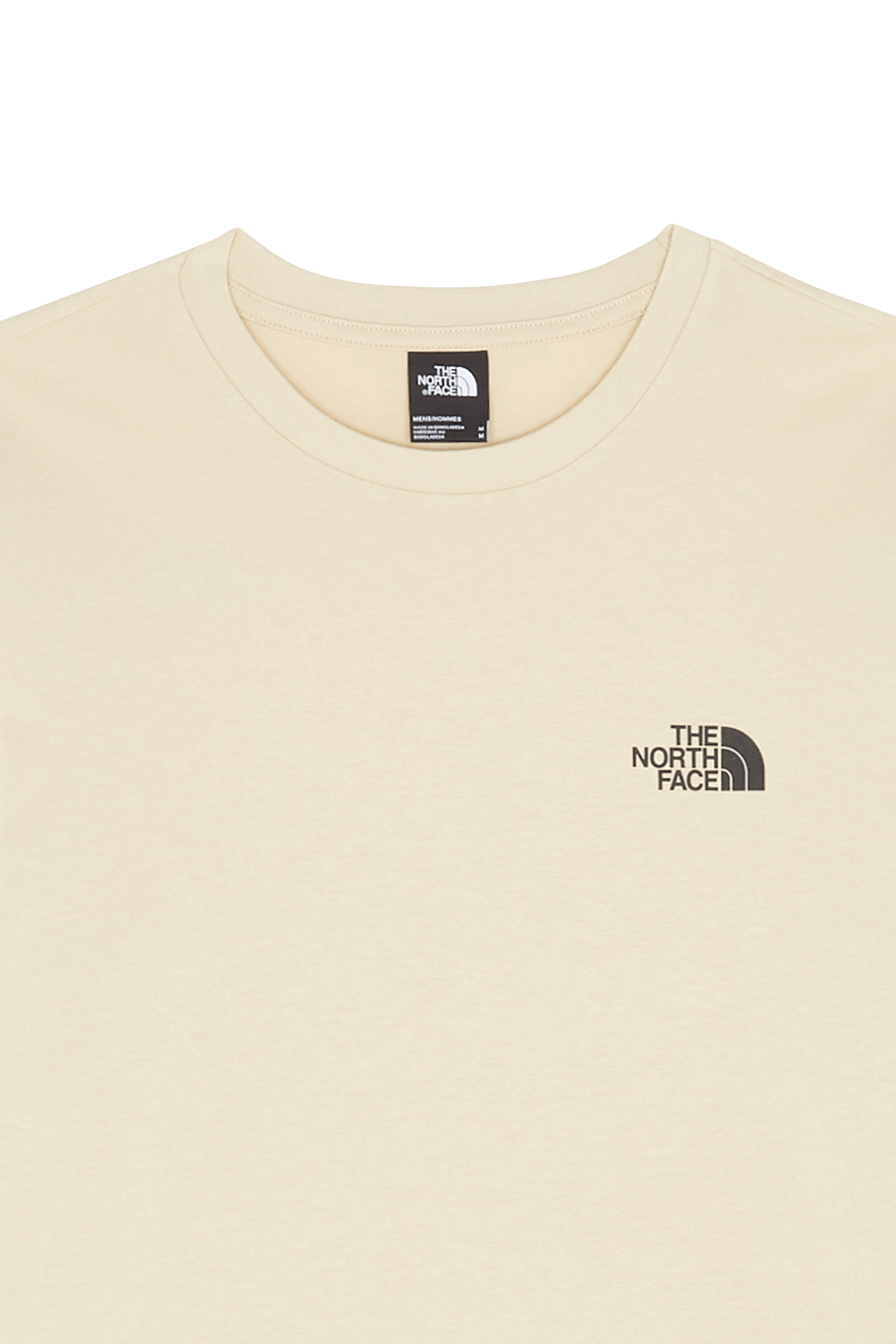 THE NORTH FACE T-shirt M S/S SIMPLE DOME TEE Beige