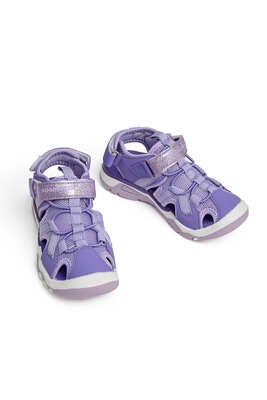 Nordbjørn Safari Blinkende Sandal, Lilla