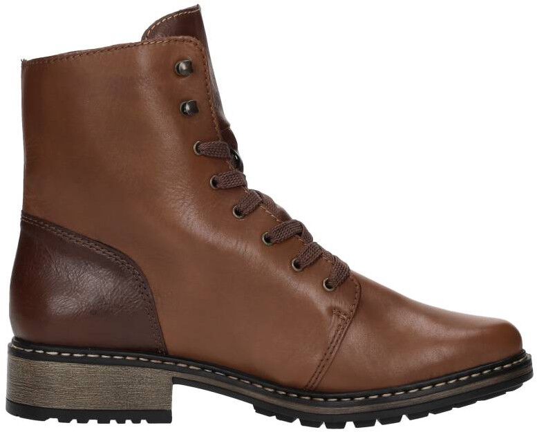 Rieker Veterschoenen Hoog cognac