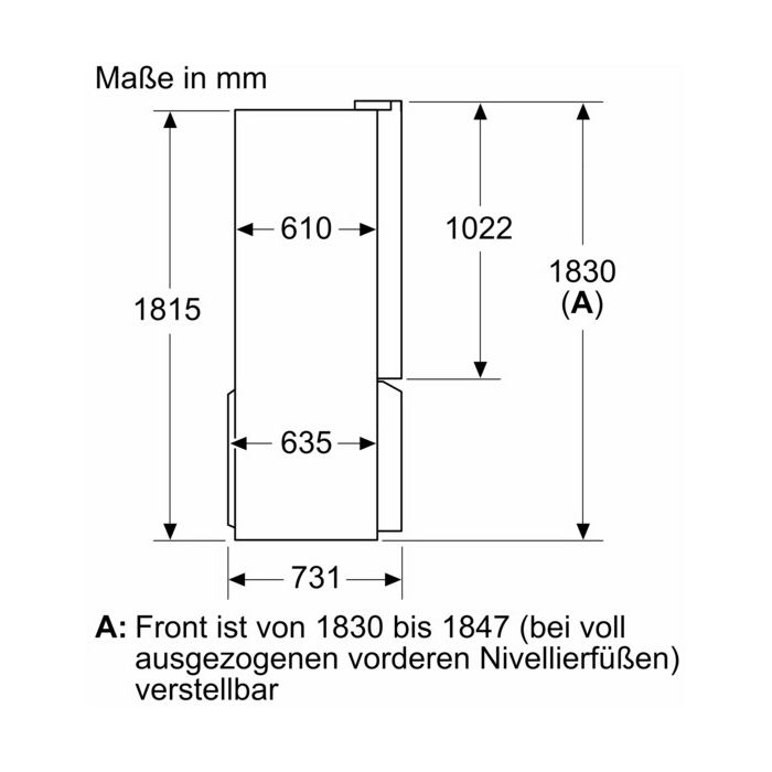 Siemens Side-by-Side iQ300 KF96NVPEA Edelstahl