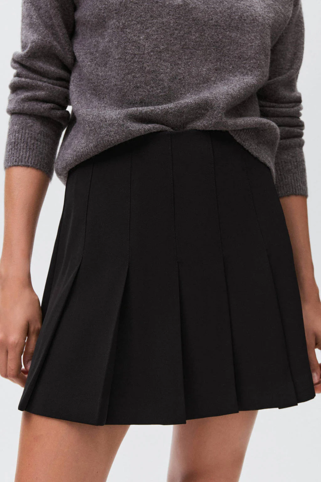MANGO TEEN skort zwart