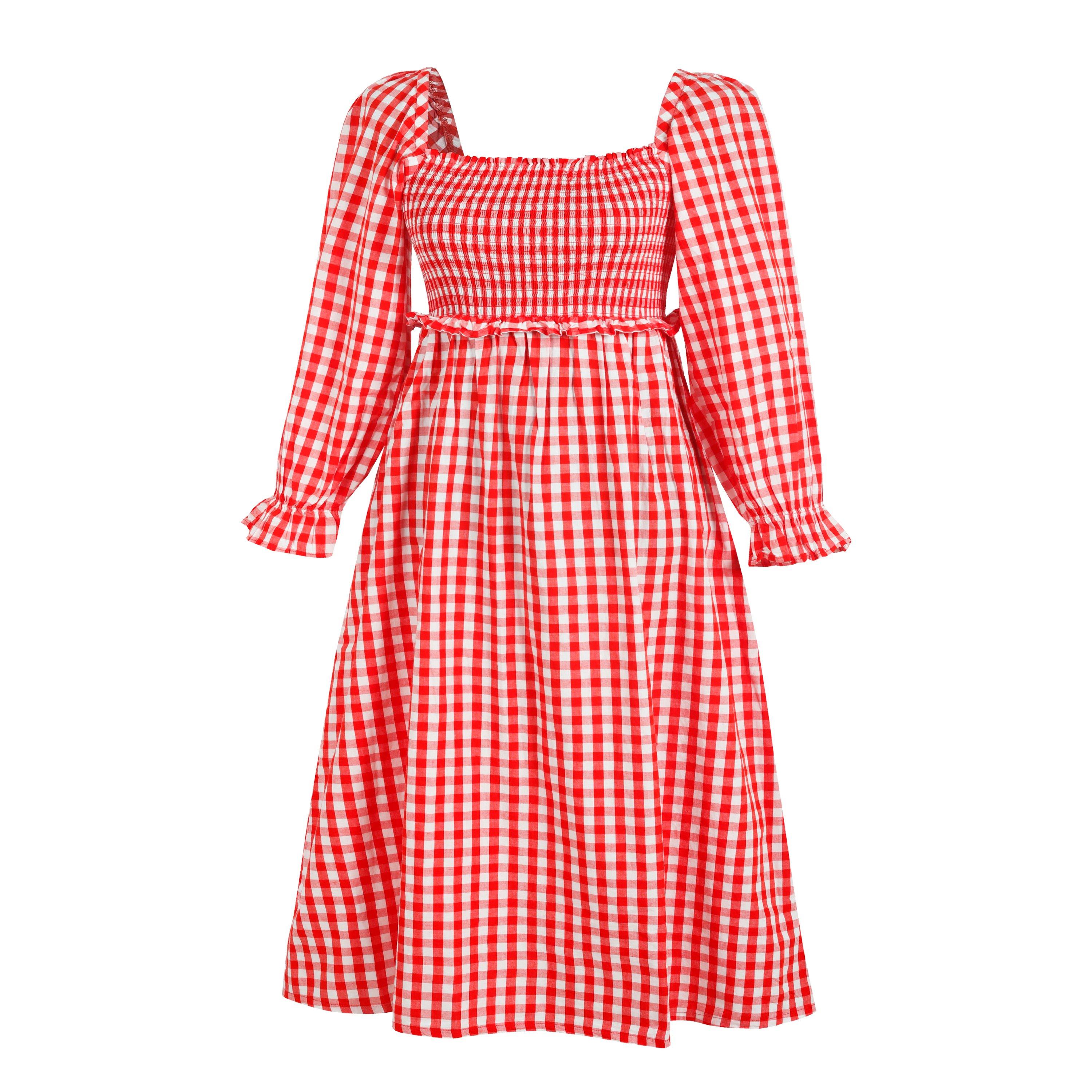 Miso Check Dress Womens