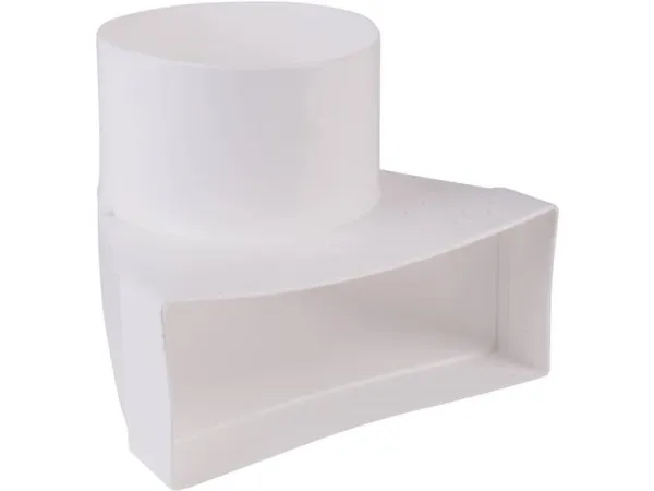 Wallair N15840 Fladkanals-ventilationssystem 150 Afbøjningsstykke