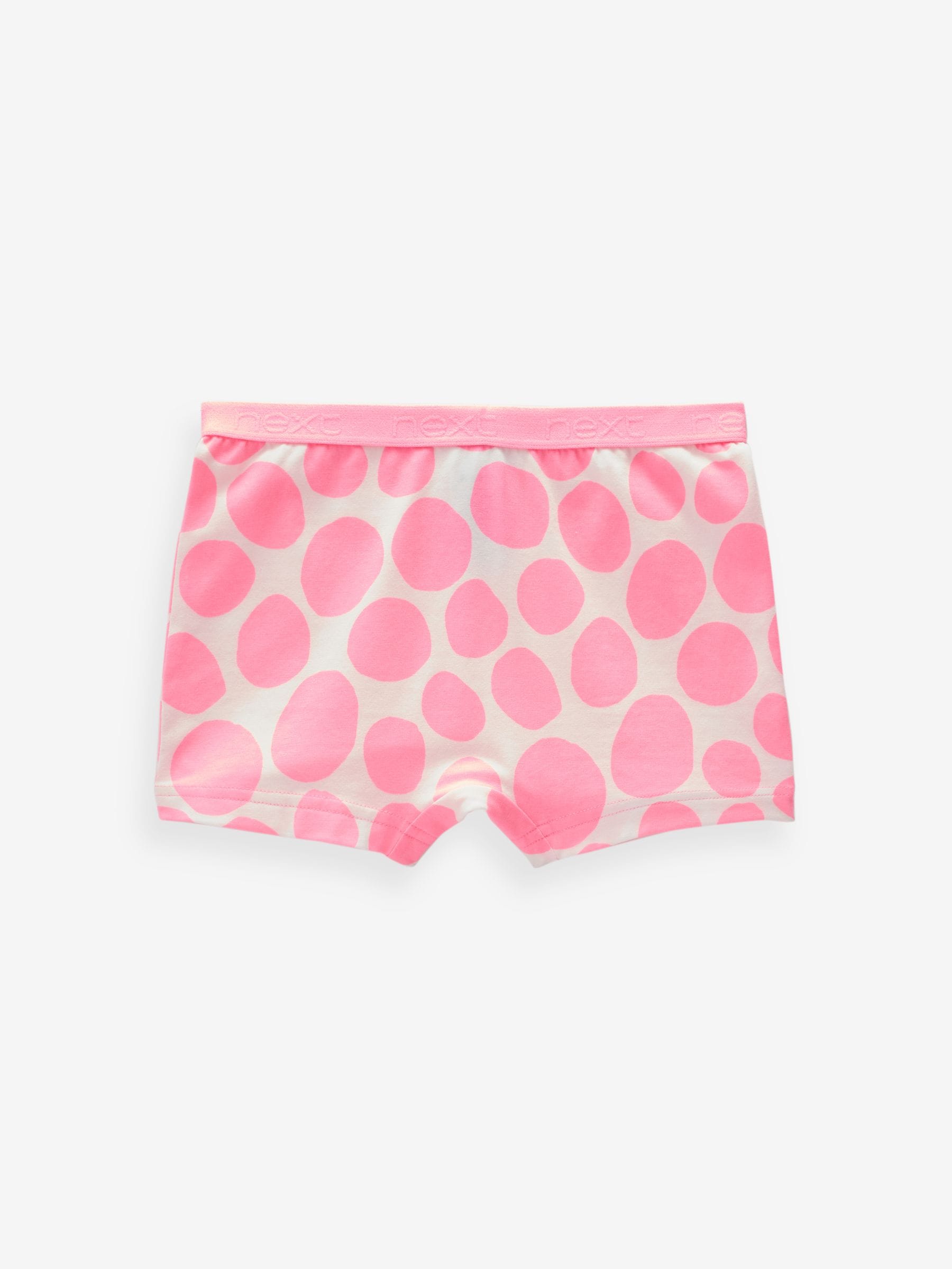 Roze/oranje - Short Briefs 5 Pack (2-16yrs)