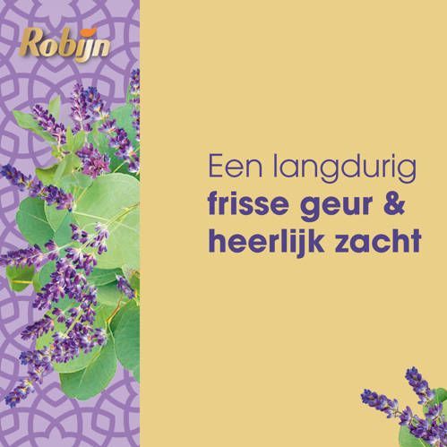 Robijn - Spa Sensation - Wasverzachter - Eucalyptus en Lavendel - 100 Dagen Fris