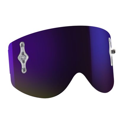 Ecran Masque Scott WORKS IRIDIUM VIOLET - RECOIL XI, 80 SERIES, OTG87 - Violet