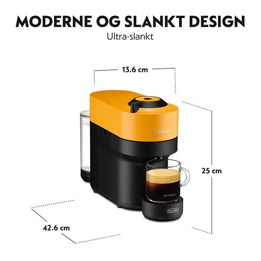 Nespresso Vertuo Pop Kaffemaskine, Mango