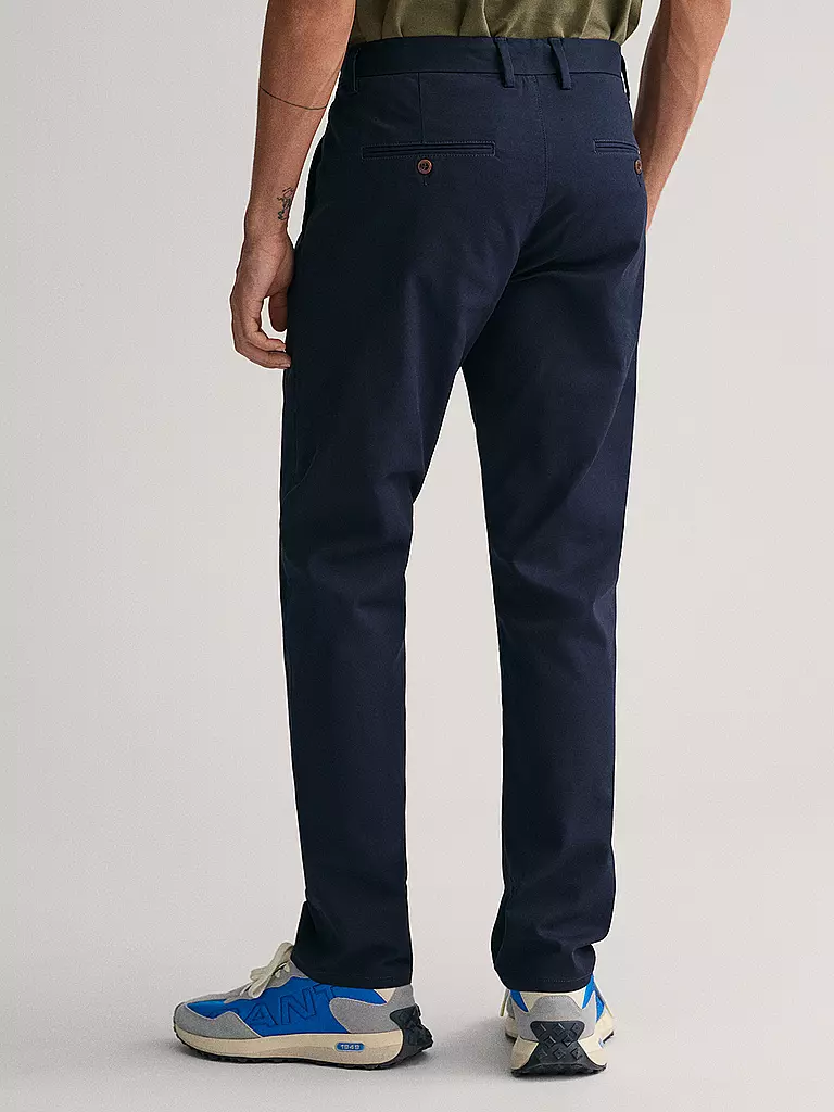 GANT Chino Slim Fit  dunkelblau