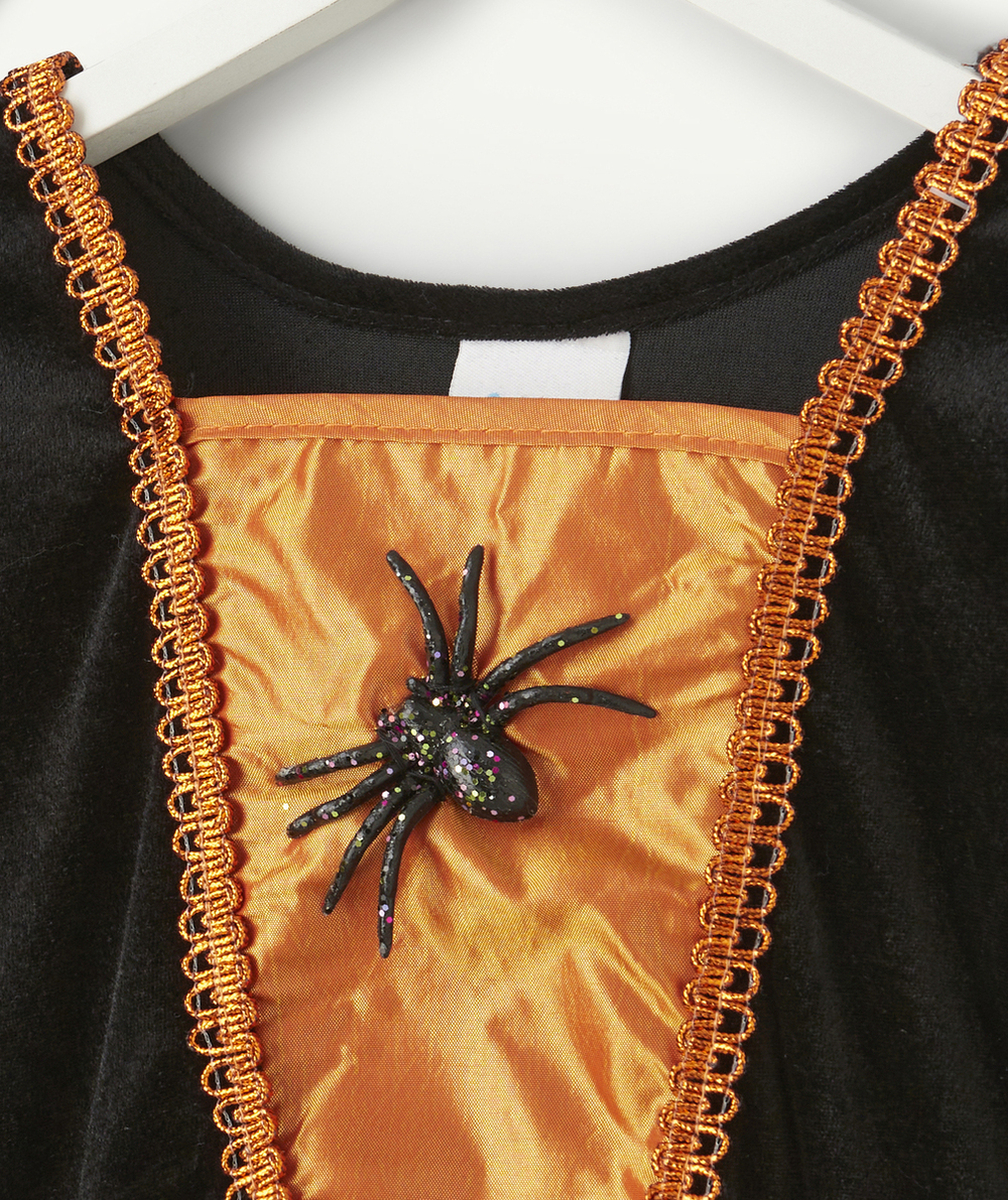 GREAT PRETENDERSDÉGUISEMENT SYBILLE LA SORCIÈRE NOIR ET ORANGE