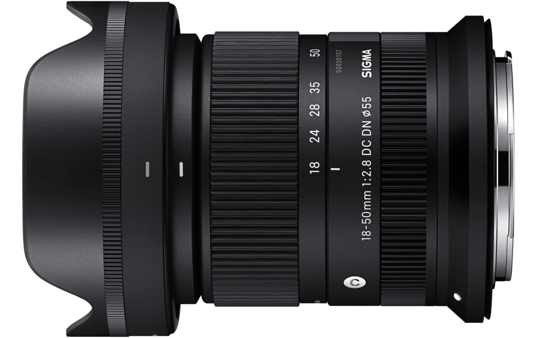 Zoomobjektiv 18-50mm F/2.8 DC DN Canon RF<br>Das Standard-Zoom für APS-C Kameras