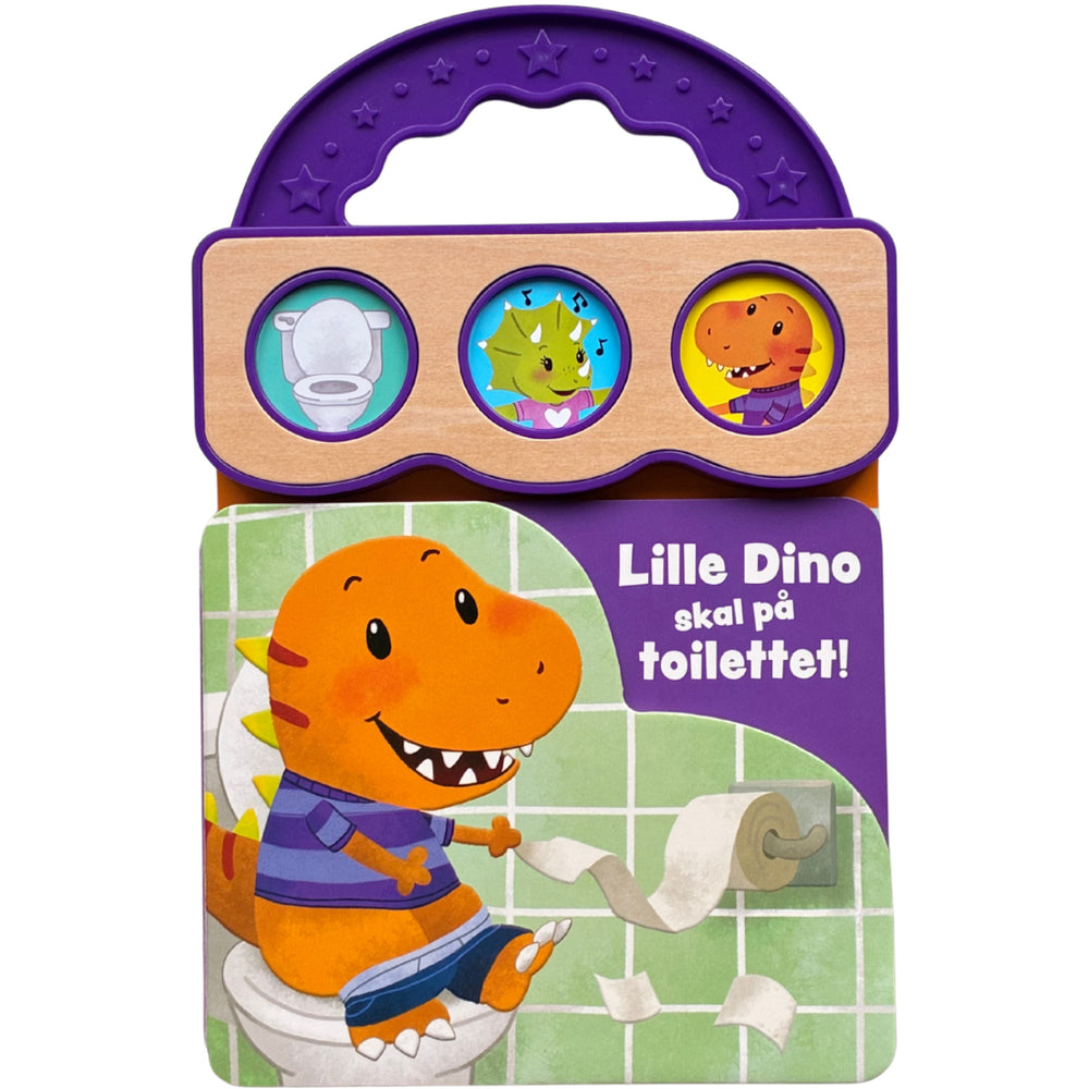 Køb Forlaget Tukan Papbog Med Håndtag: Lille Dino Skal På Toilettet!