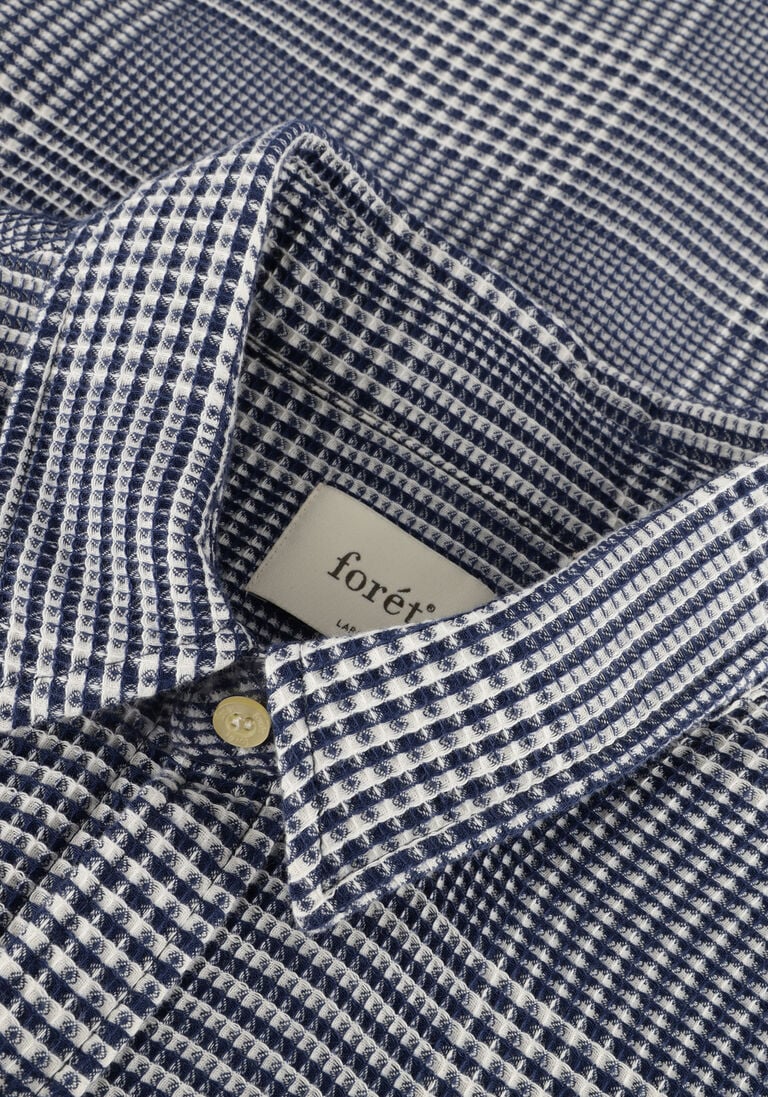 FOR\u00C9T blauwe for&eacute;t overshirt gentle shirt