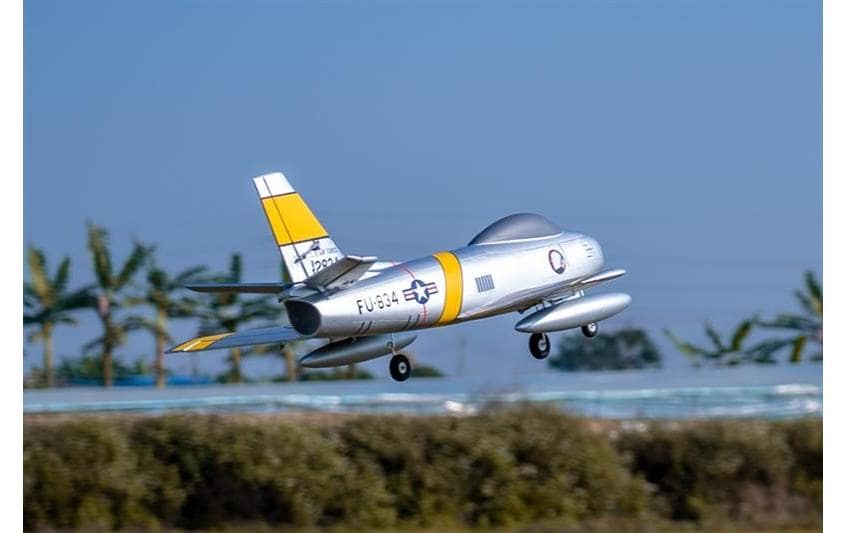 Impeller Jet F86 Sabre 64 mm Vector-Stabi PNP<br>Semi-Scale EDF Jet mit 12-Blatt Impeller
