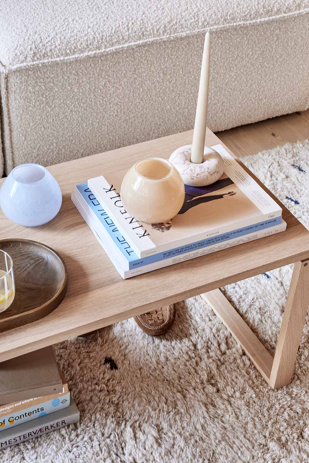 Bougies en paraffine | Beige