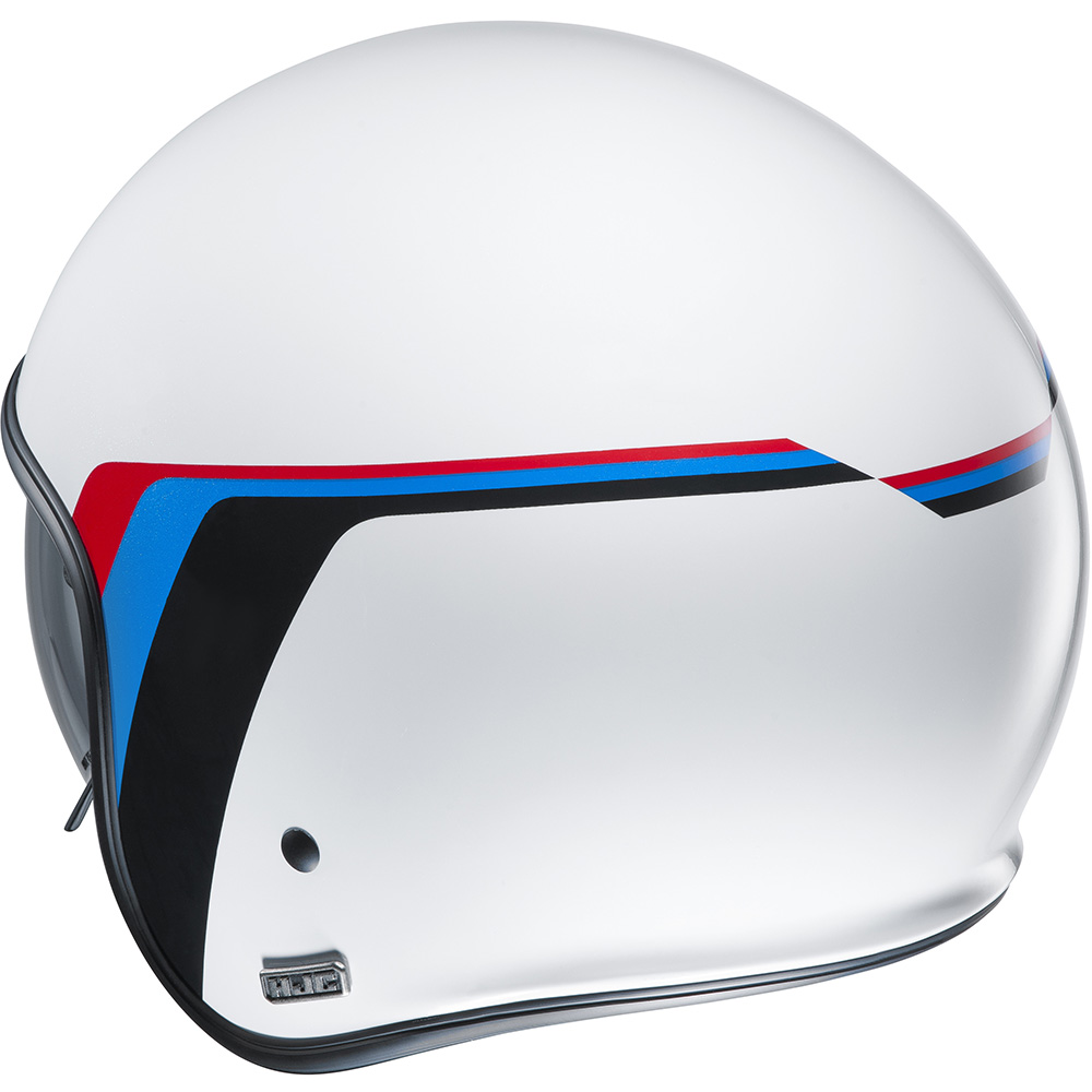 HJC - Casque V30 Osor MC10SF / Blanc / Noir / Bleu / Rouge