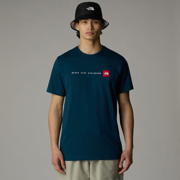 T-shirt THE NORTH FACE S/S NEVER STOP EXPLORING TEE MIDNIGHT PETROL
