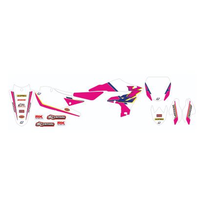 Kit déco + housse de selle Blackbird RETRO