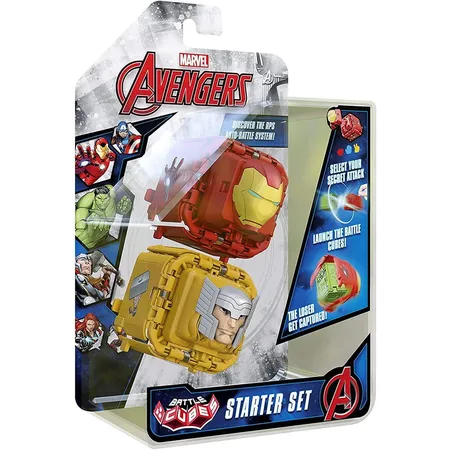 Boti Marvel Avengers Battle Cubes Iron Man VS Thor