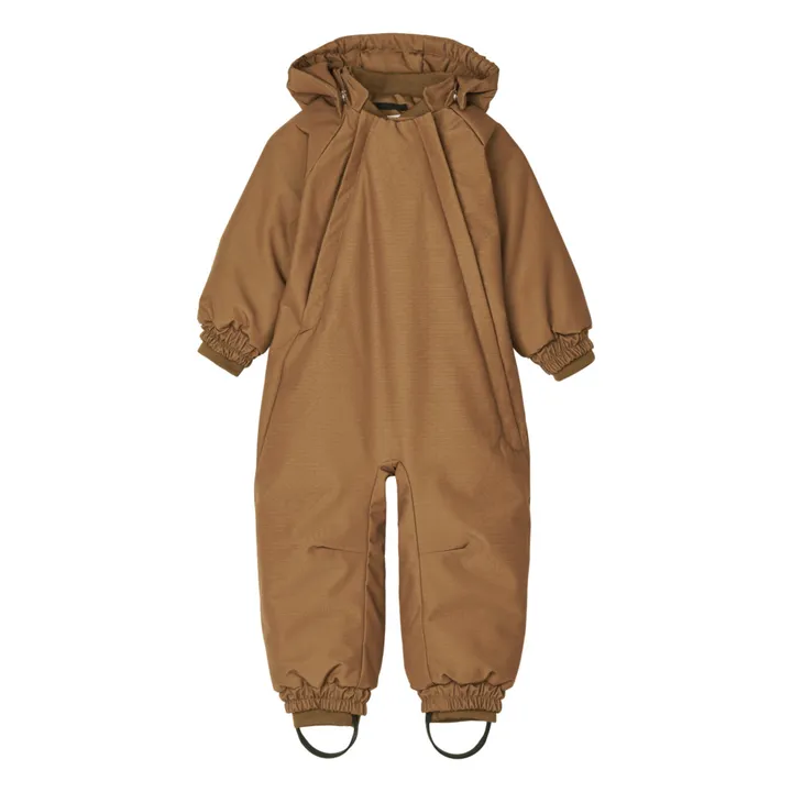 Liewood Combinaison de Ski Lin Polyester Recyclé | Marron