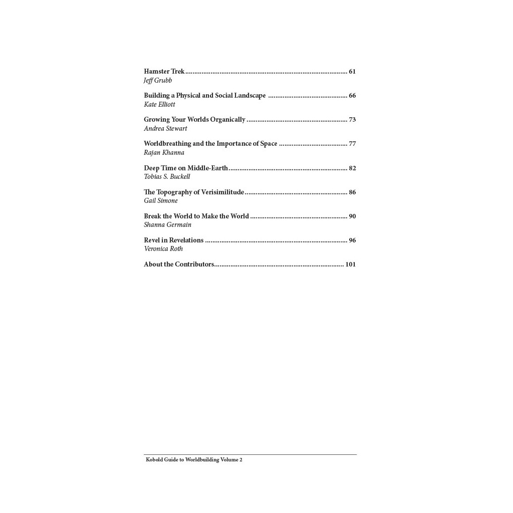 Kobold Guide to Worldbuilding, Volume 2
