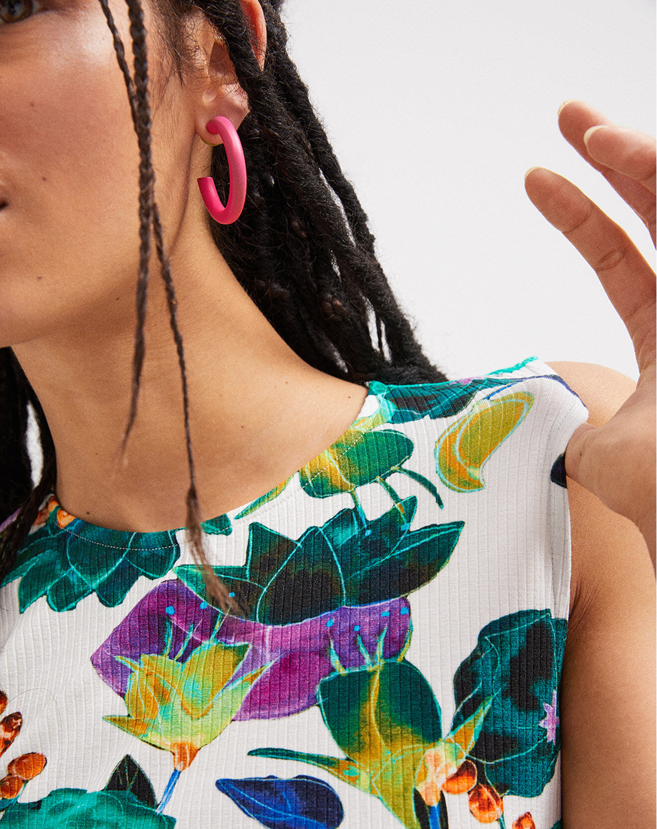 Desigual Robe Edwina bleue