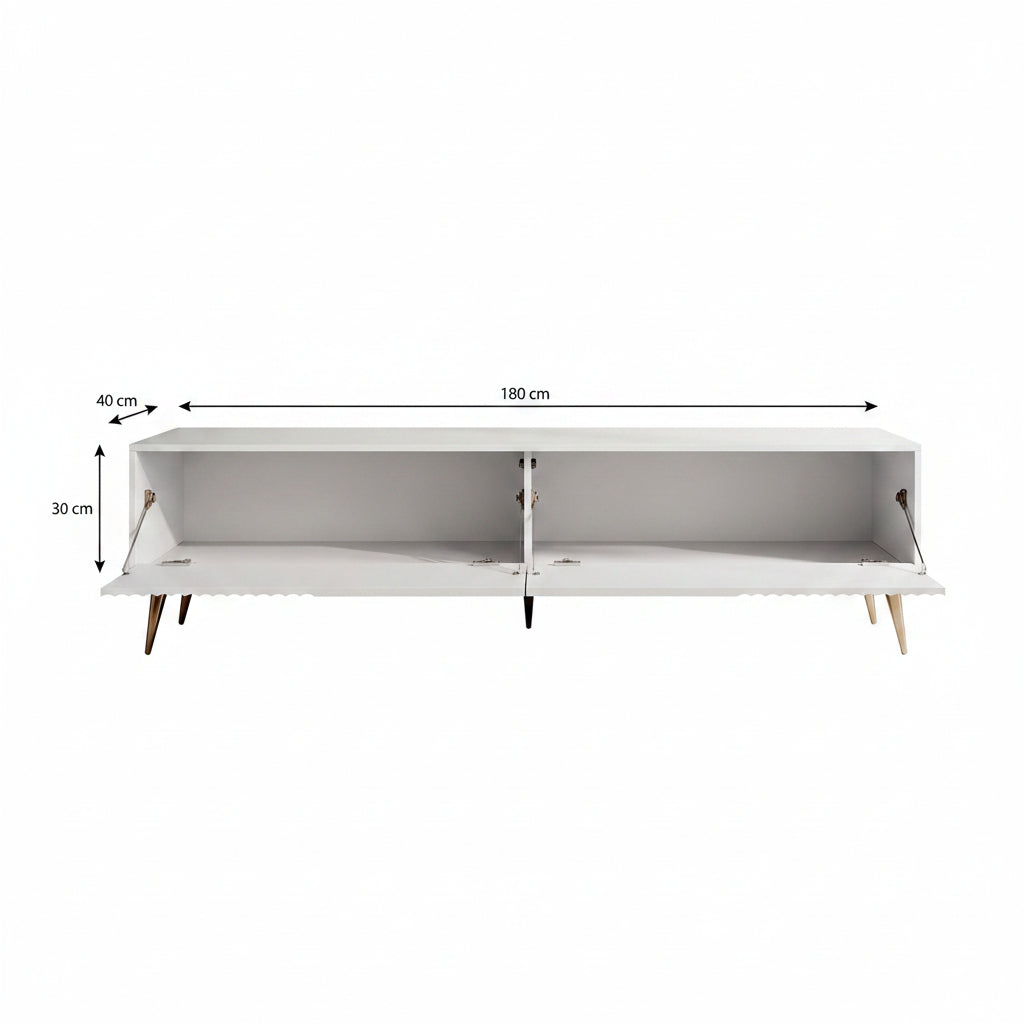 Winq 2 - TV-Meubel - Antraciet - 180 cm
