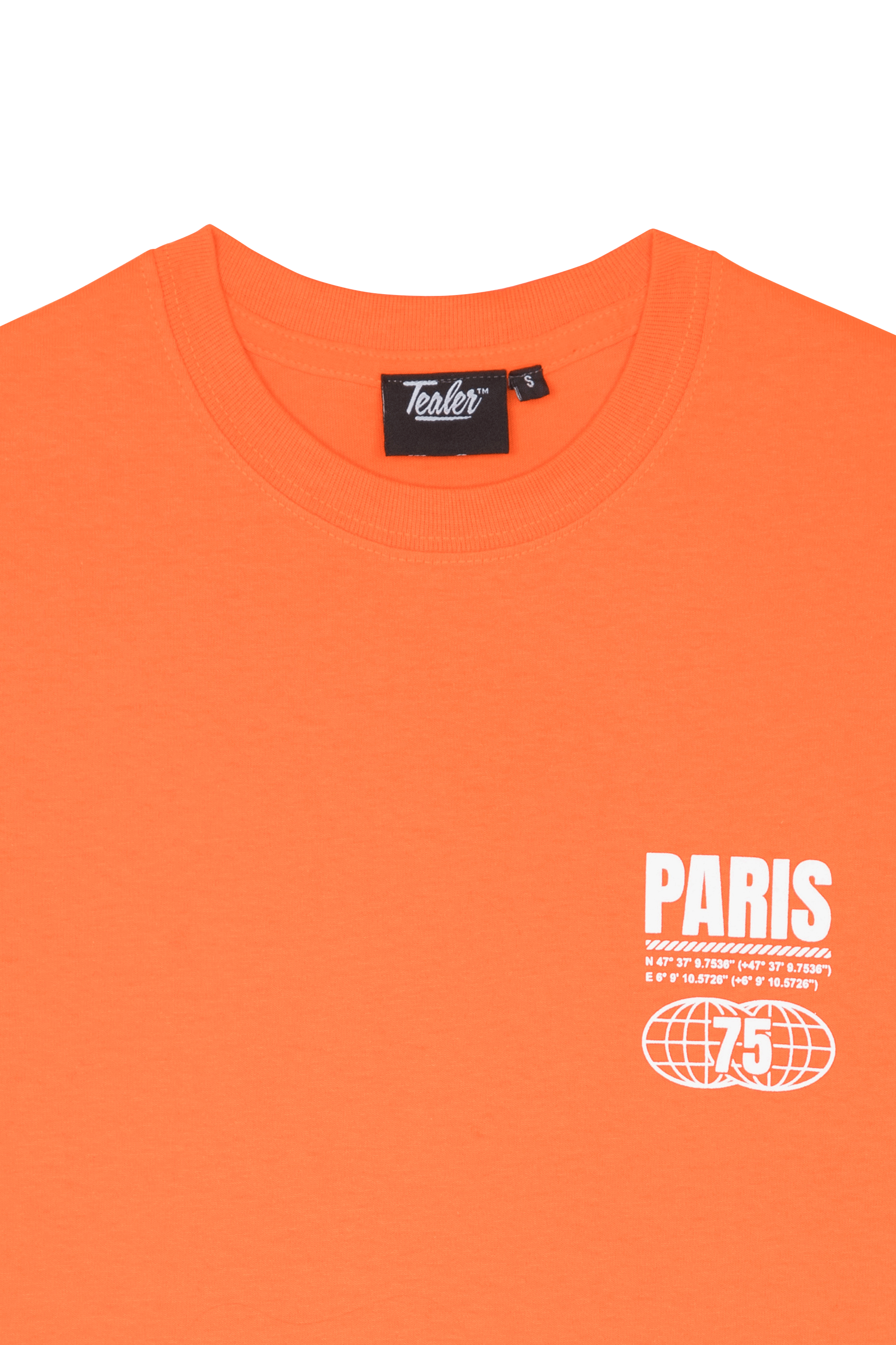 TEALER T-shirt  TS PARIS CITY DISTRICT ORANGE Orange