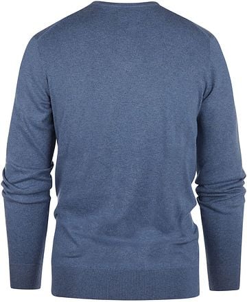Steppin' Out Trui Cotton Cashmere Indigo Blauw SM1202.0001-2300/PU-O-COCASH-STEPP-MIDBLUE kopen