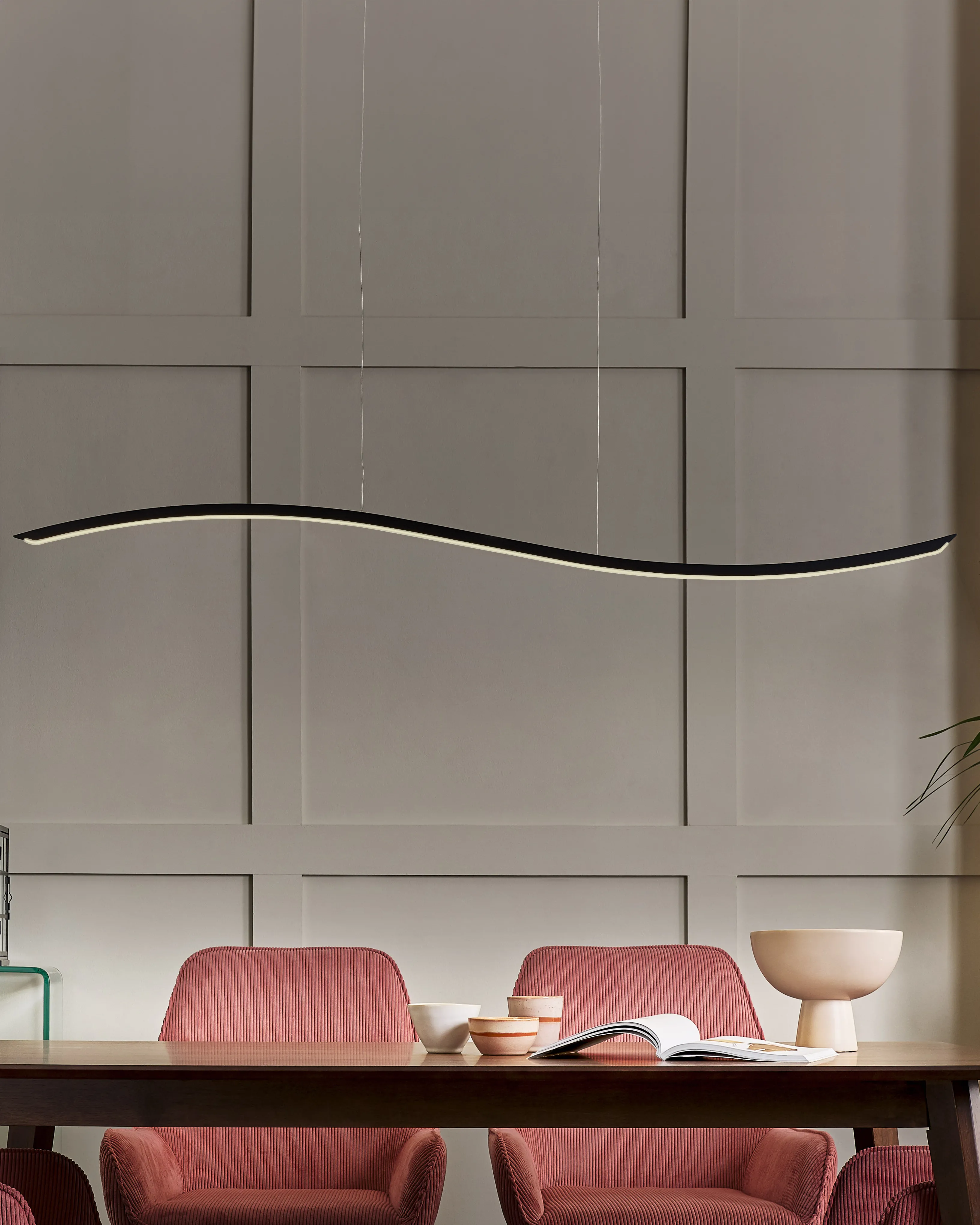 LED hanglamp CALAO Metaal Zwart