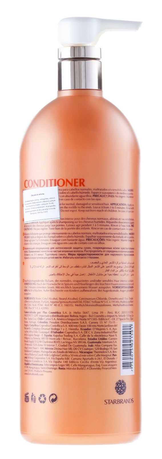 Condicionador de óleo de argan Kativa 1000 ml