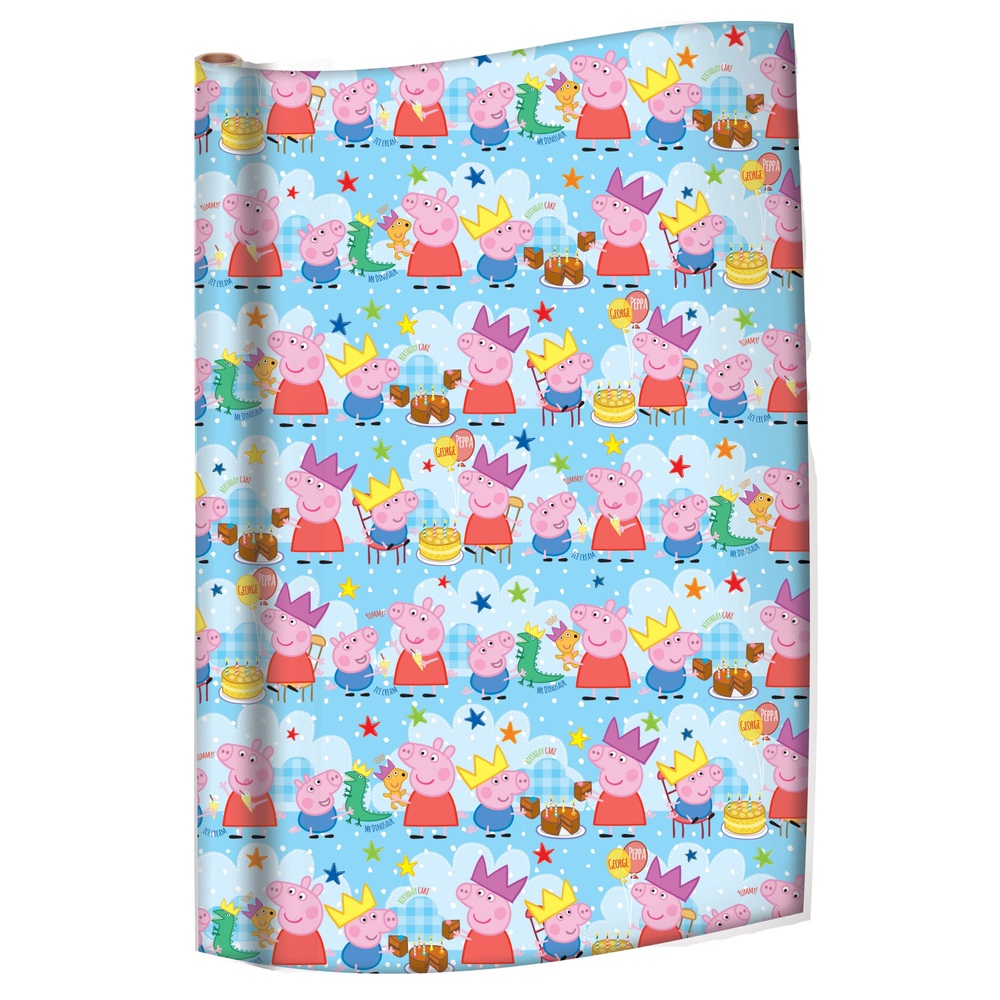 Peppa Pig Geschenkpapier 4 m