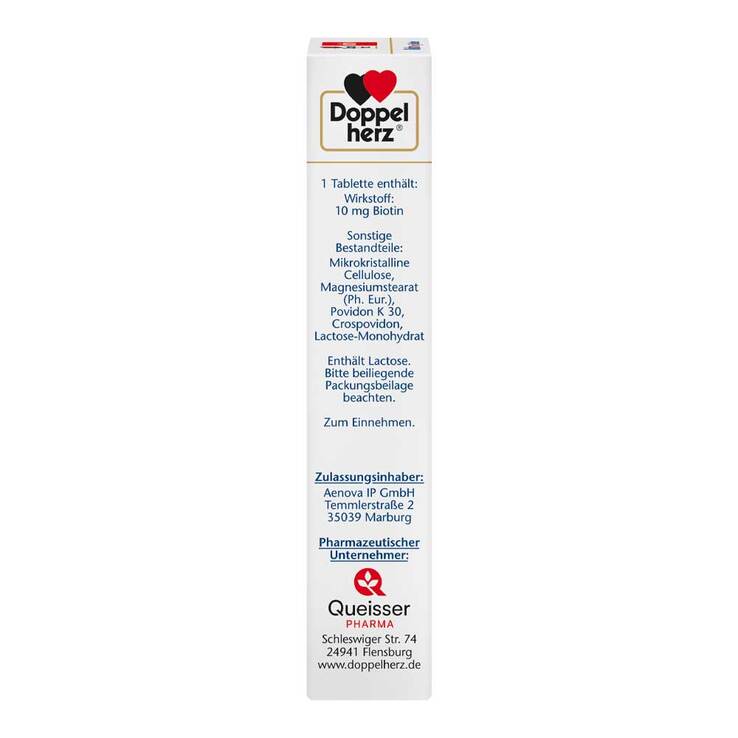 Doppelherz Biotin 10 mg Tabletten, 30 St