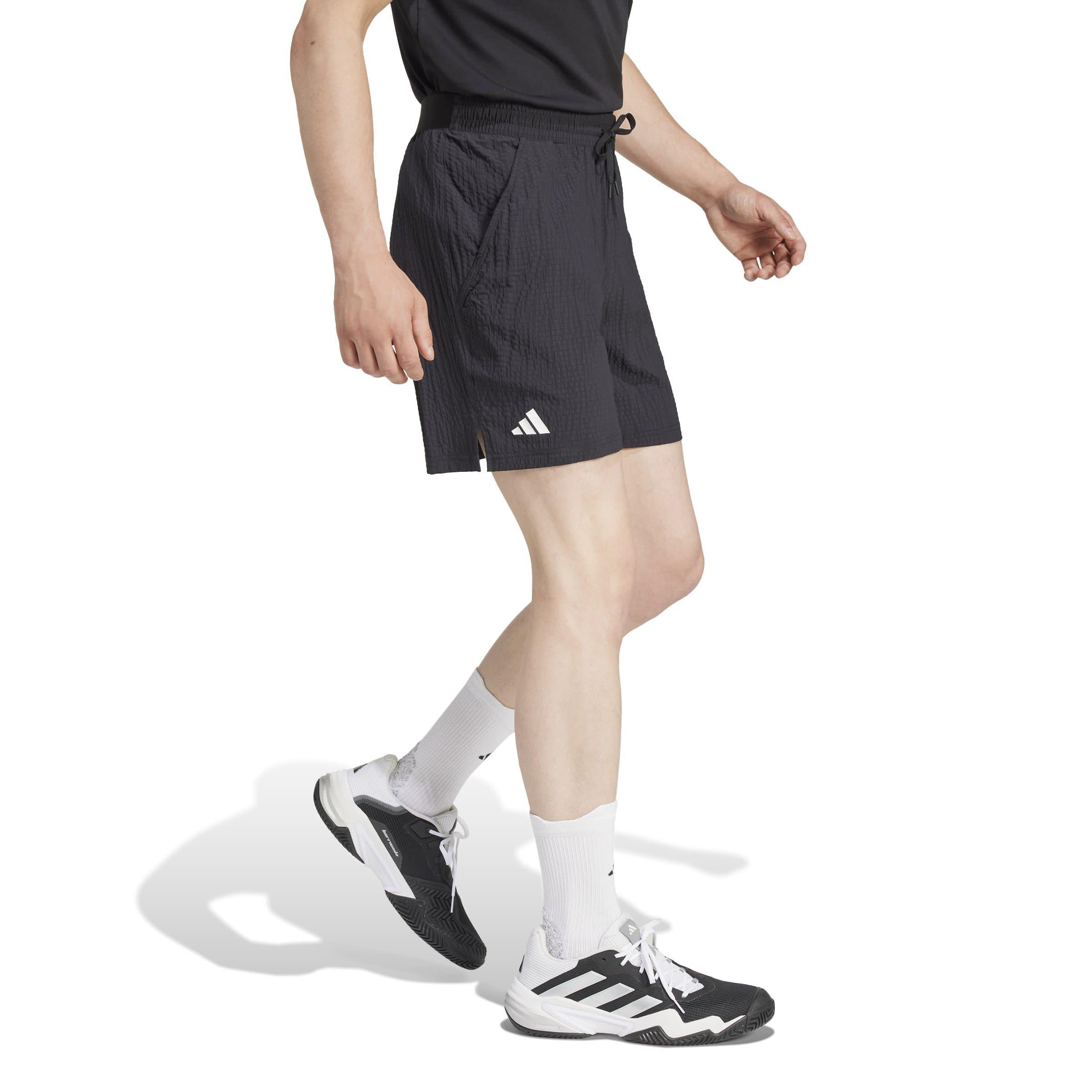 adidas Tennis Pro 7 inch Seersucker Shorts Mens