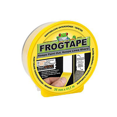 Ruban de masquage surfaces délicates Frogtape 41,1 m x 36 mm - 1 rouleau