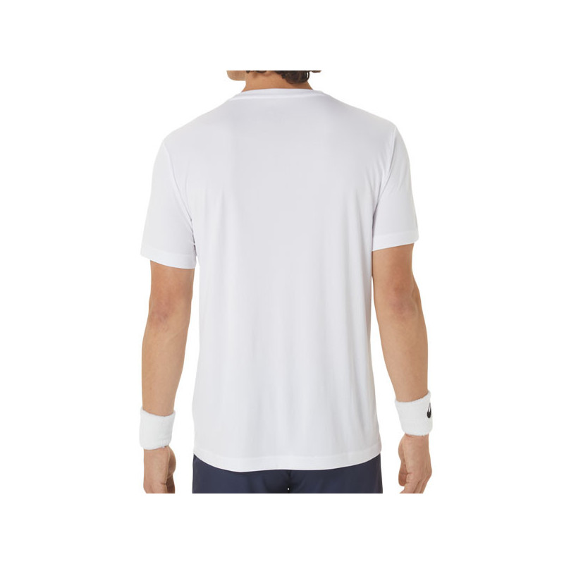 Tee-shirt Asics blanc Court Graphic Top