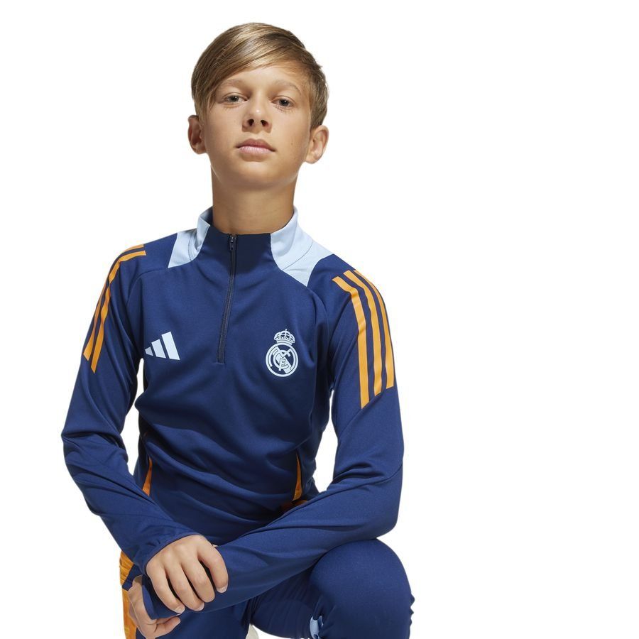Real Madrid Maillot d'Entraînement Tiro 24 - Bleu/Crew Orange/Bleu Enfant