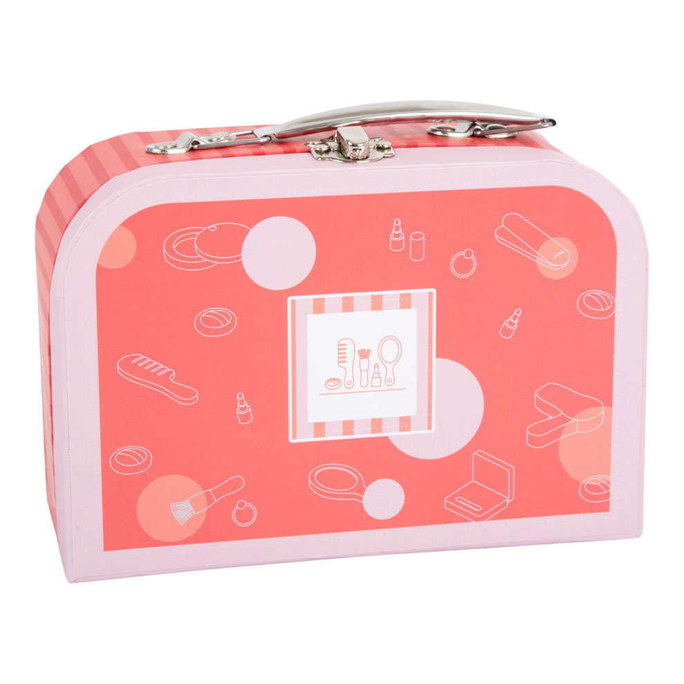 Small Foot-Houten Retro Speel Make-up in Koffer