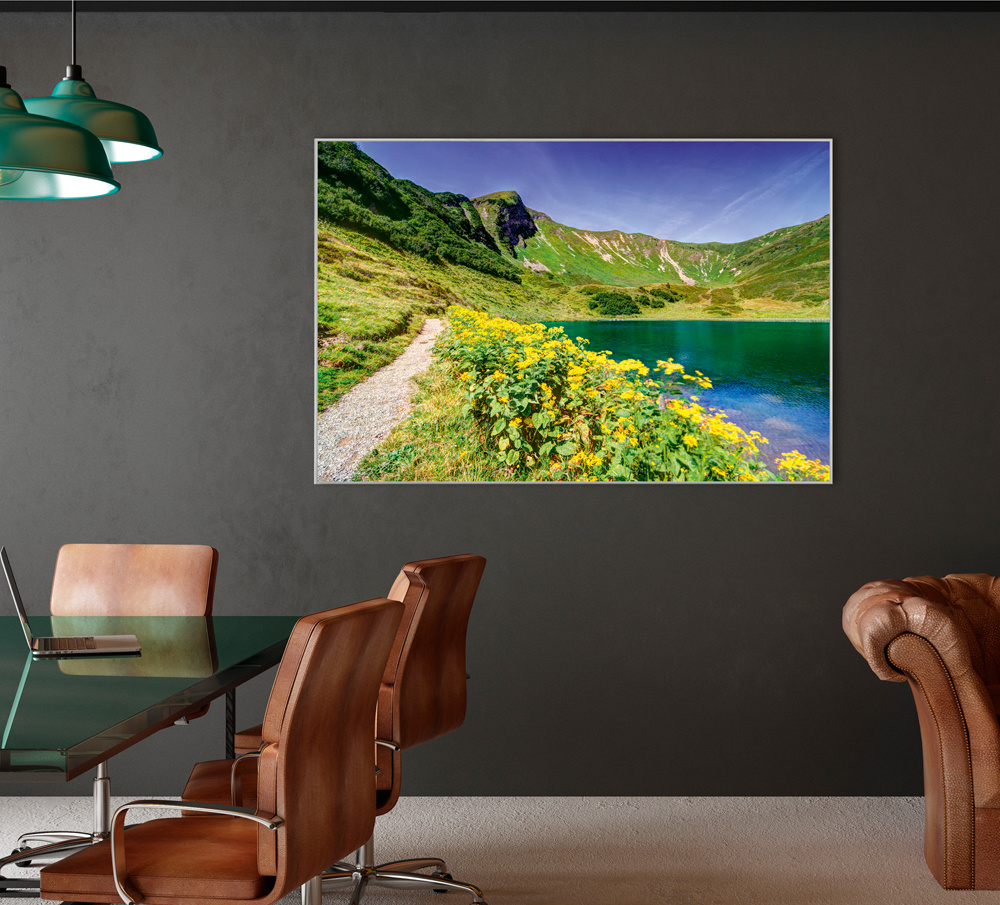 Akustikbild BERGSEE 80x120cm, 7kg