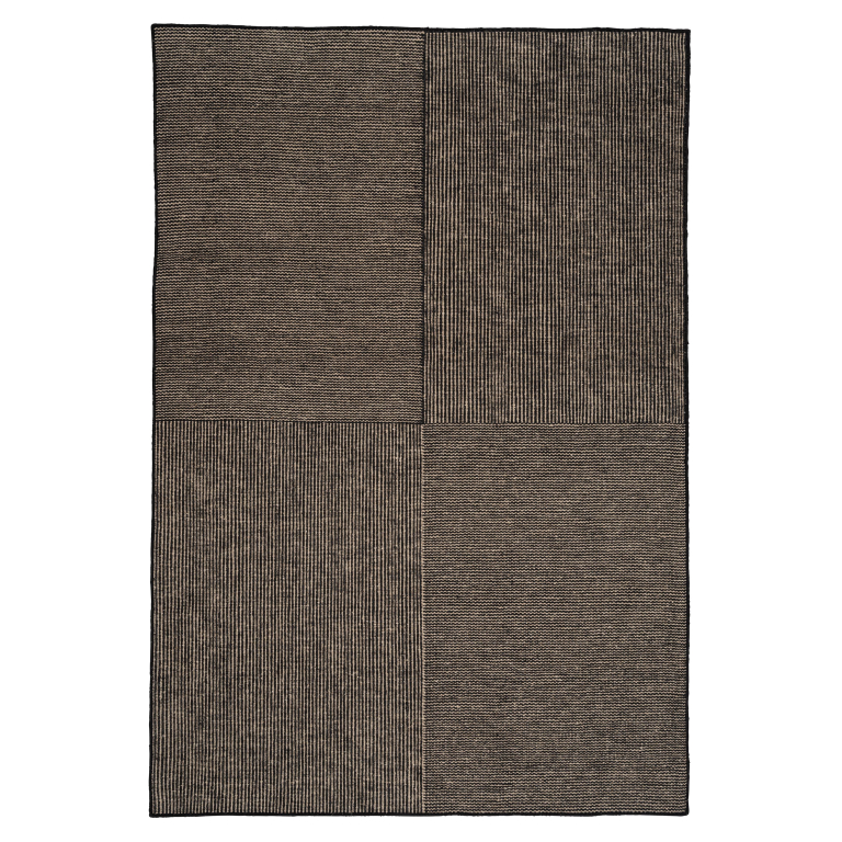 Linie Design Kent vloerkleed 140x200 zwart