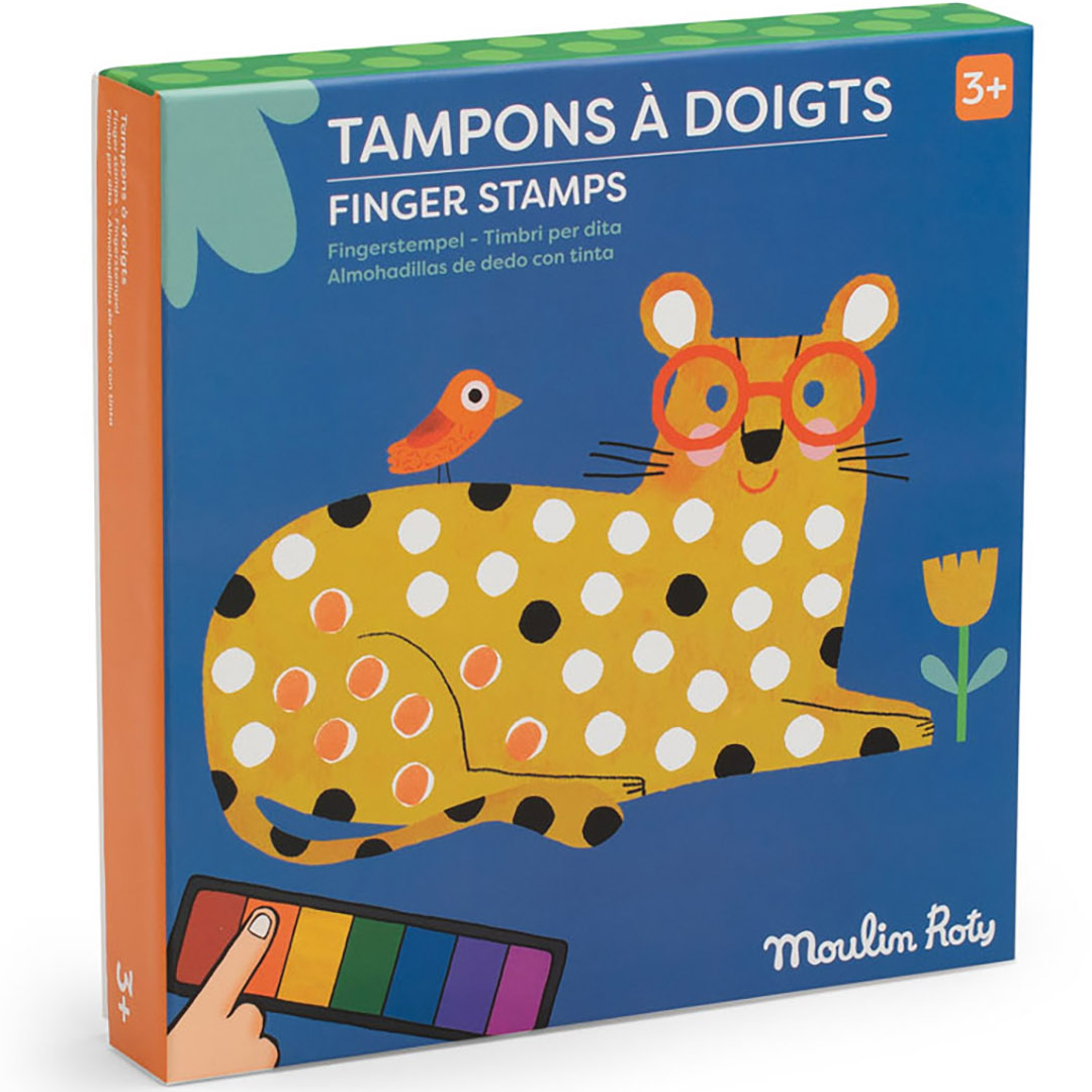 Moulin roty stempelen met je vingers les toupitis