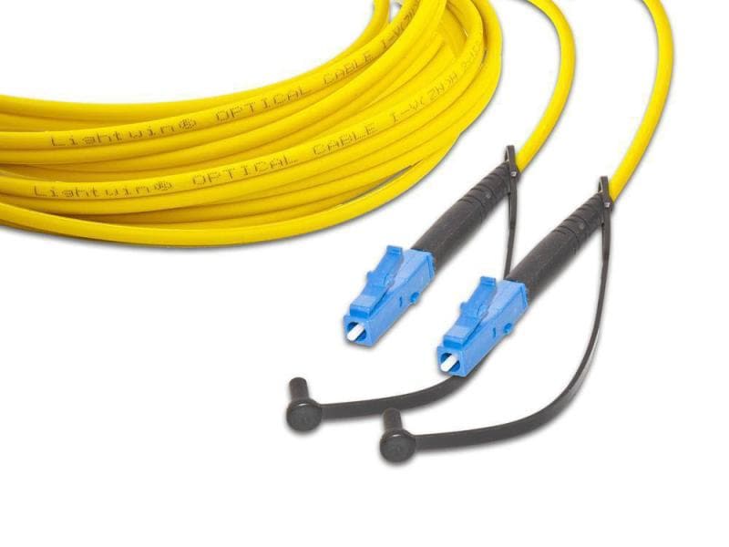 Lightwin LWL-Patchkabel Singlemode LC – LC, OS2, Simplex, 1 Singlemode LC-LC Simplex OS2 1 m