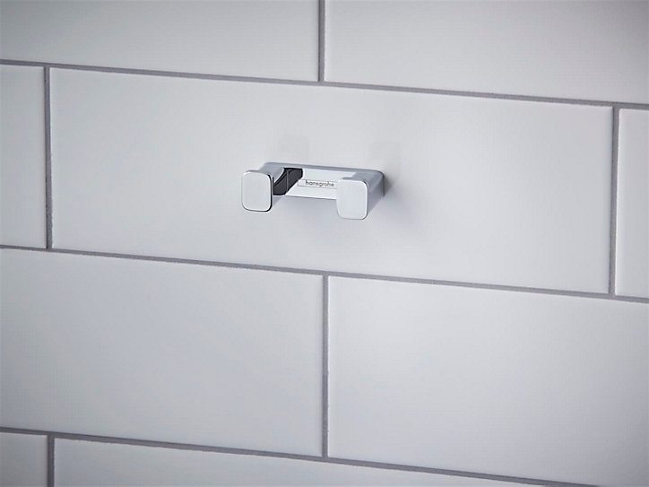 Crochet double chrome Addstoris Hansgrohe